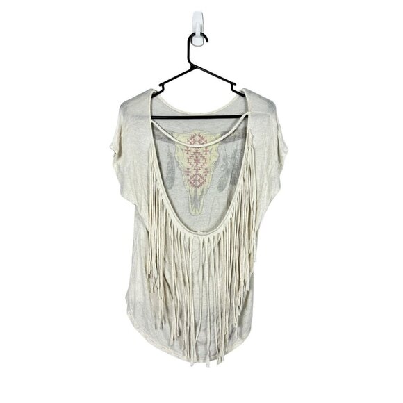 Vintage Havana Women's Fringed Top - Picture 2 of 6
